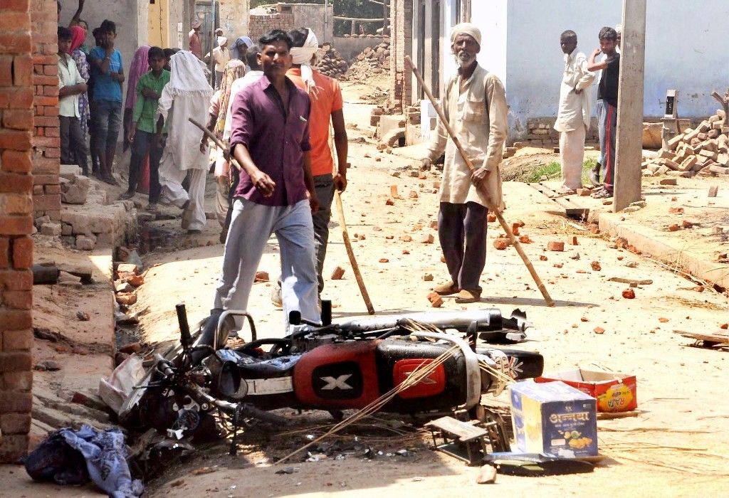 जातीय हिंसा की आग से झुलस रहा सहारनपुर