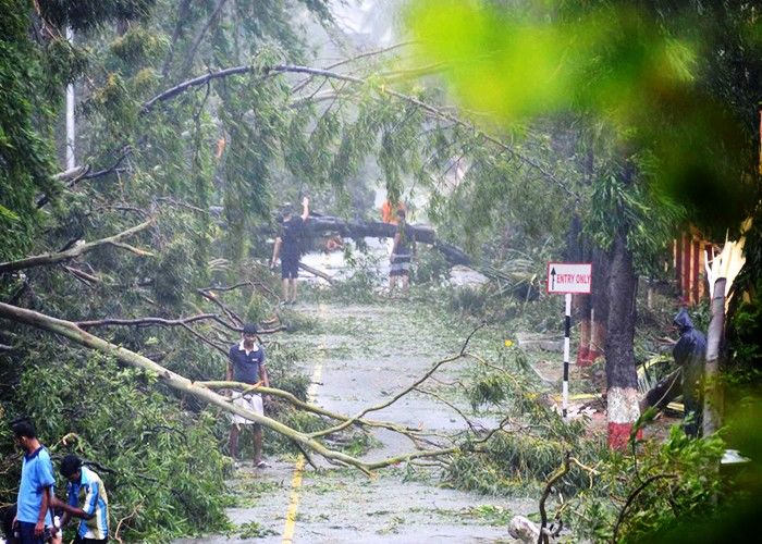 चक्रवाती तूफान रोनू: ओड़िशा में भारी बारिश की आशंका