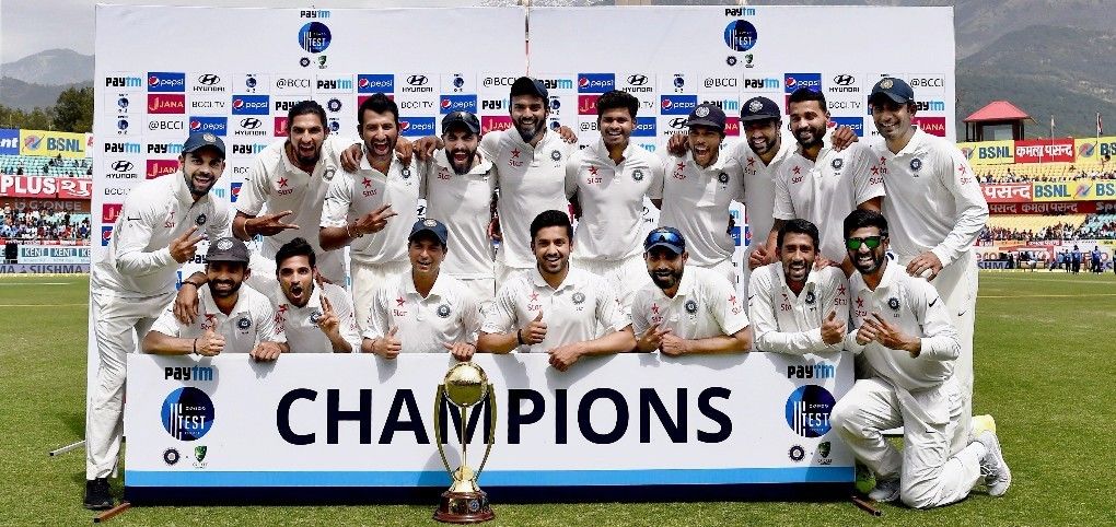 धर्मशाला टेस्ट में भारत ने आस्ट्रेलिया को हराया