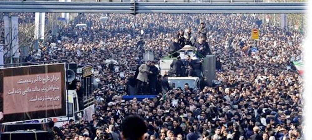 ईरान के पूर्व राष्ट्रपति अकबर हाशमी रफसंजानी को लाखों लोगों ने दी नम आंखों से विदाई  