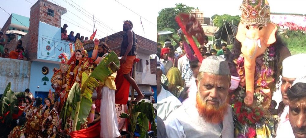 बाराबंकी में पेश की गई हिंदू-मुस्लिम एकता की मिसाल, मुस्लिमों ने देवी के भक्तों के लिए लगाए लंगर 