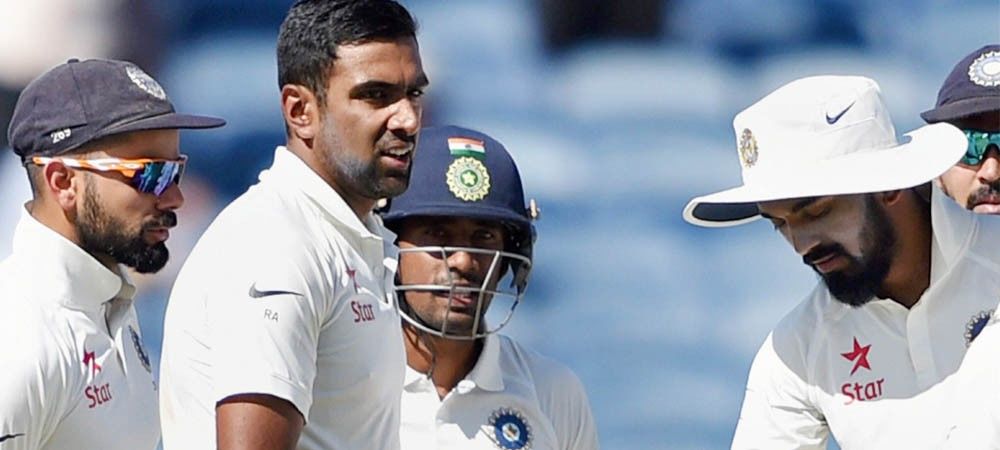 पुणे में भारत आस्ट्रेलिया पहले टेस्ट मैच के दूसरे दिन आस्ट्रेलिया  260 रनों पर सिमटी, अश्विन ने तोड़ा कपिल देव का रिकार्ड   