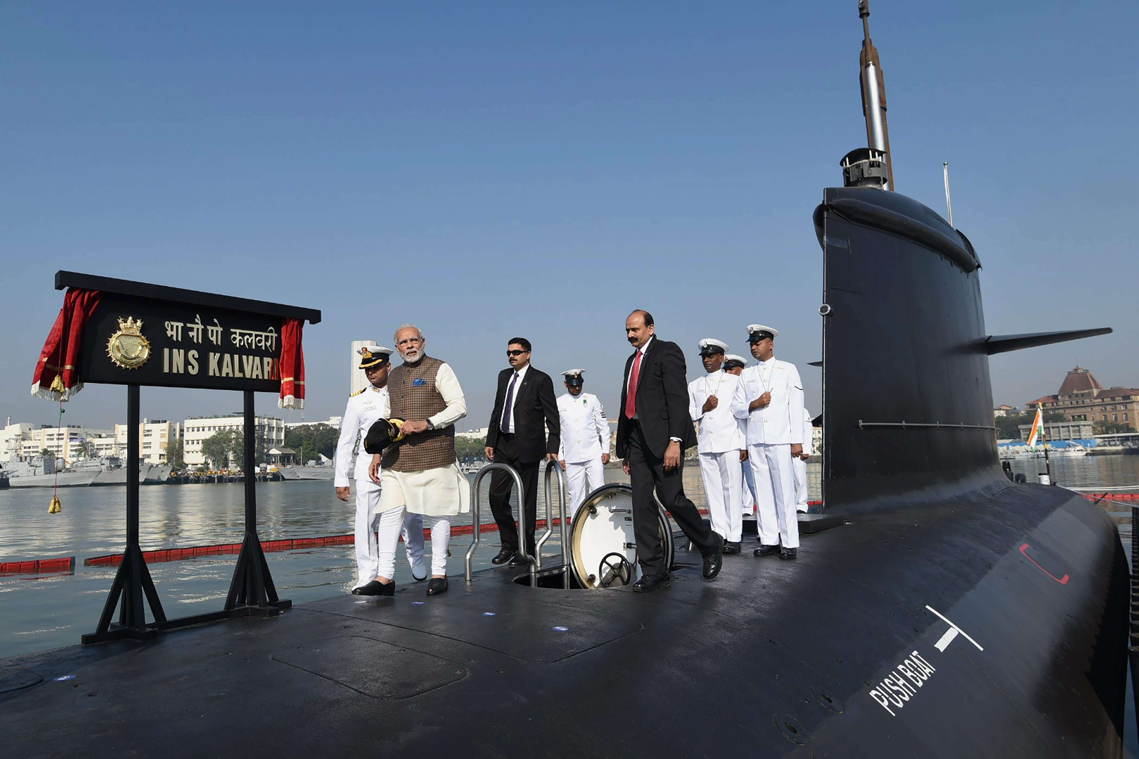 आईएनएस कलवरी बढ़ाएगी भारत की रक्षा व सुरक्षा  : प्रधानमंत्री मोदी