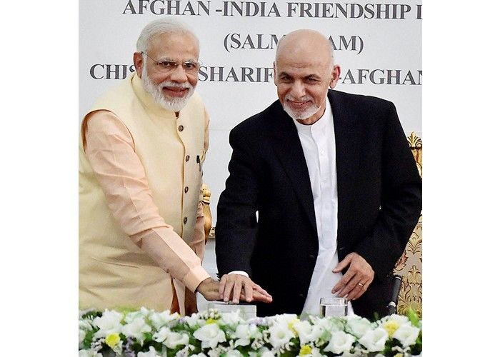 मोदी, गनी ने अफगानिस्तान-भारत मैत्री बांध का उद्घाटन किया