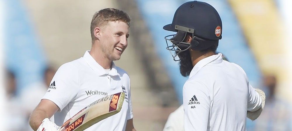 राजकोट टेस्ट में इंग्लैंड ने पहली पार में बनाए 537 रन 