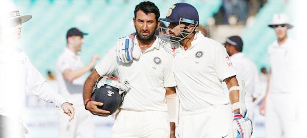 भारत आस्ट्रेलिया तीसरे क्रिकेट टेस्ट के तीसरे दिन लंच तक भारत का स्कोर 2/193 रन  