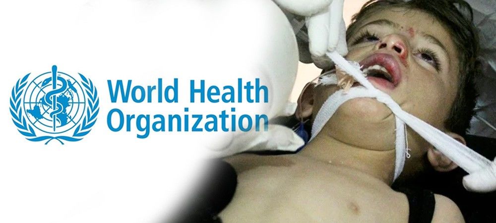 सीरिया में रासायनिक हथियारों का कथित इस्तेमाल खतरनाक: WHO