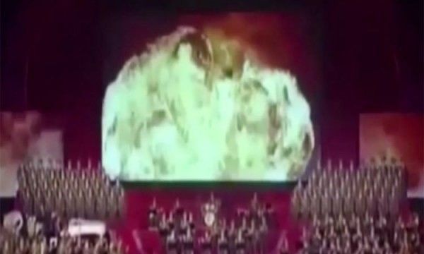 नॉर्थ कोरिया ने परमाणु बम से अमेरिका के शहर को कर दिया तबाह, वीडियो वायरल