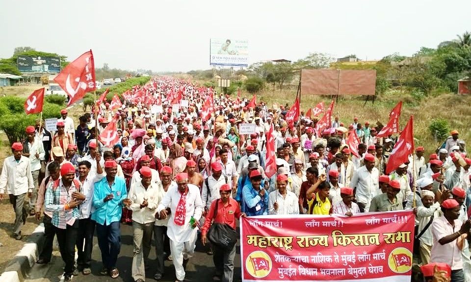 फिर फूटा किसानों का गुस्सा, अब महाराष्ट्र विधानसभा घेरने निकले 30,000 किसान