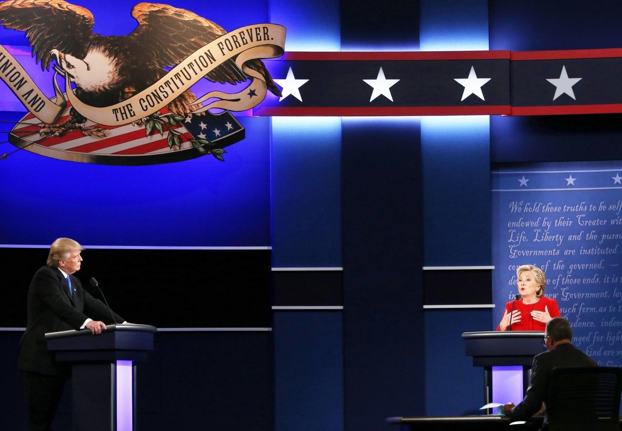 हिलेरी ने जीती दूसरी राष्ट्रपति पद की बहस: सीएनएन