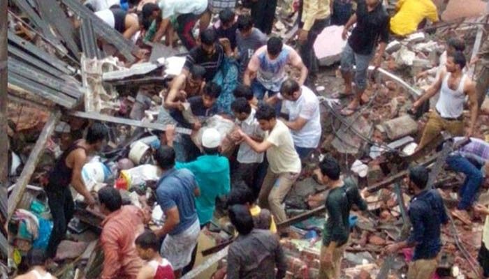 महाराष्ट्र: ठाणे में इमारत ढहने से 5 की मौत, 10 ज़ख्मी