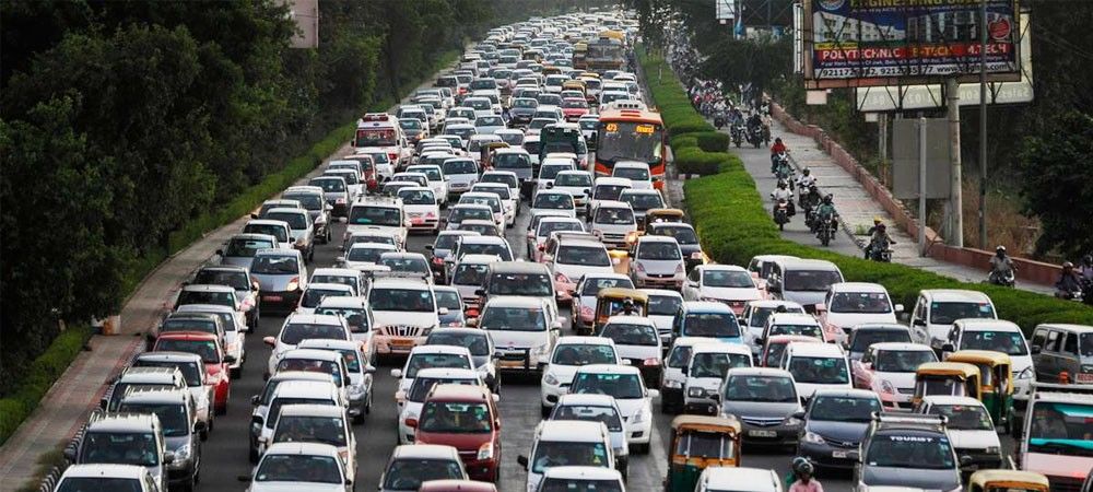 दिल्ली में पंजीकृत वाहनों की संख्या एक करोड़ से ज्यादा पहुंची 
