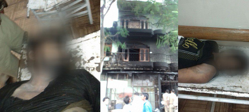 कानपुर : काकादेव कोचिंग मंडी के हॉस्टल में लगी आग, 2 की मौत, 14 झुलसे 