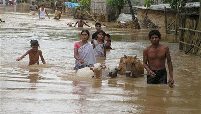 असम के 14 जिलों में बाढ़ का क़हर, 7 मरे, 6 लाख से ज्यादा प्रभावित