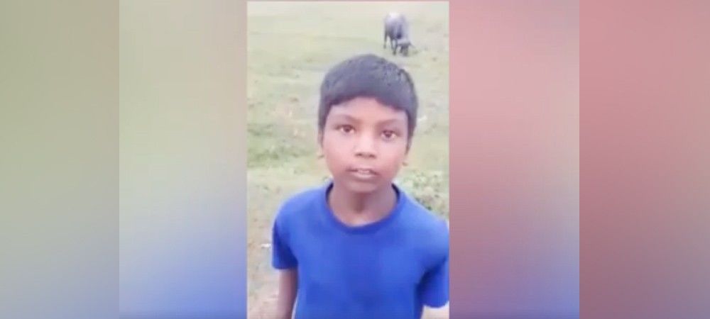 वायरल वीडियो : गांव में भैंस चराने वाले इस बच्चे के स्टंट आपको हैरत में डाल देंगे