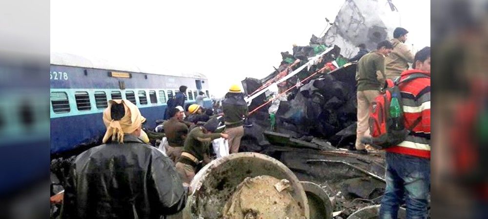 कानपुर रेल हादसे में मृतकों की संख्या 145 पहुंची 
