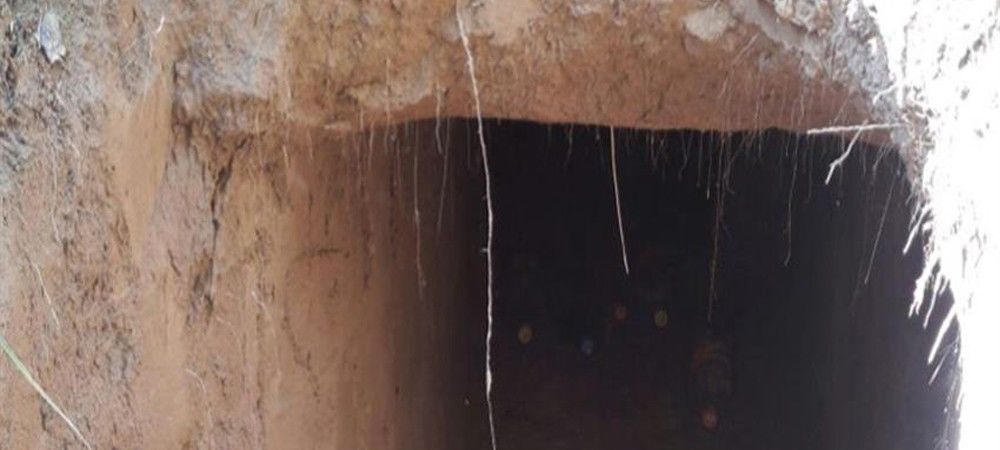 बिहार के किशनगंज में 80 मीटर लंबी सुरंग का पता लगा