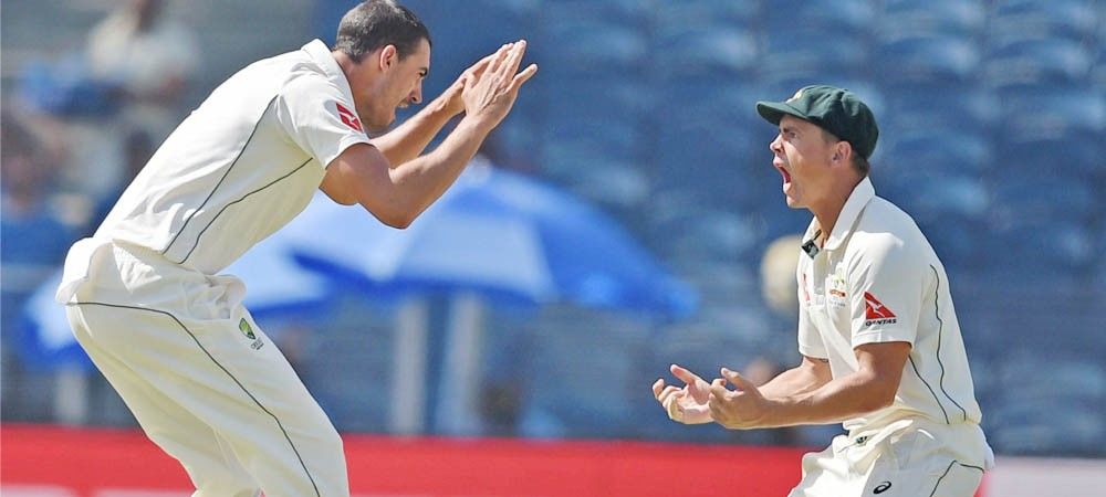 पुणे टेस्ट में स्टीवन ओकीफ का आतंक,  भारत  के 11 रन के अंदर सात विकेट गिरे, आल आऊट