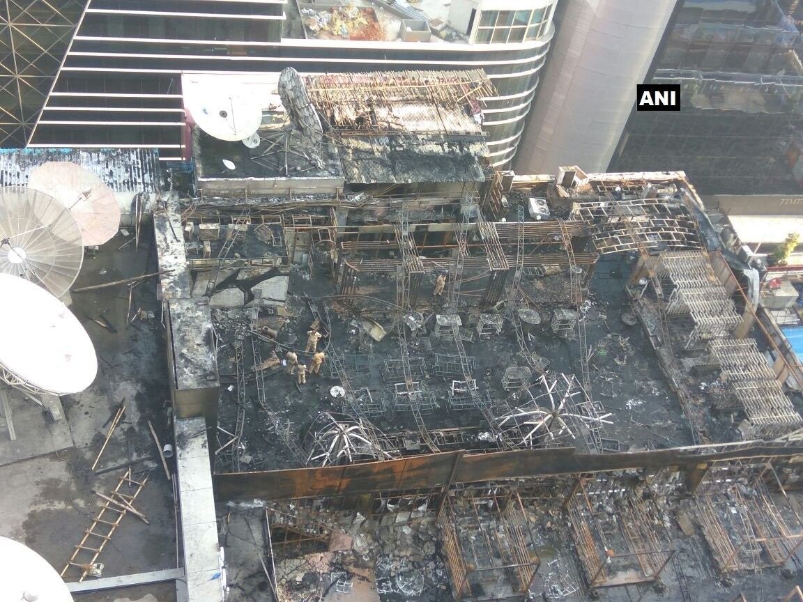 मुंबई : कमला मिल्स कंपाउंड में लगी भीषण आग, 14 की मौत 