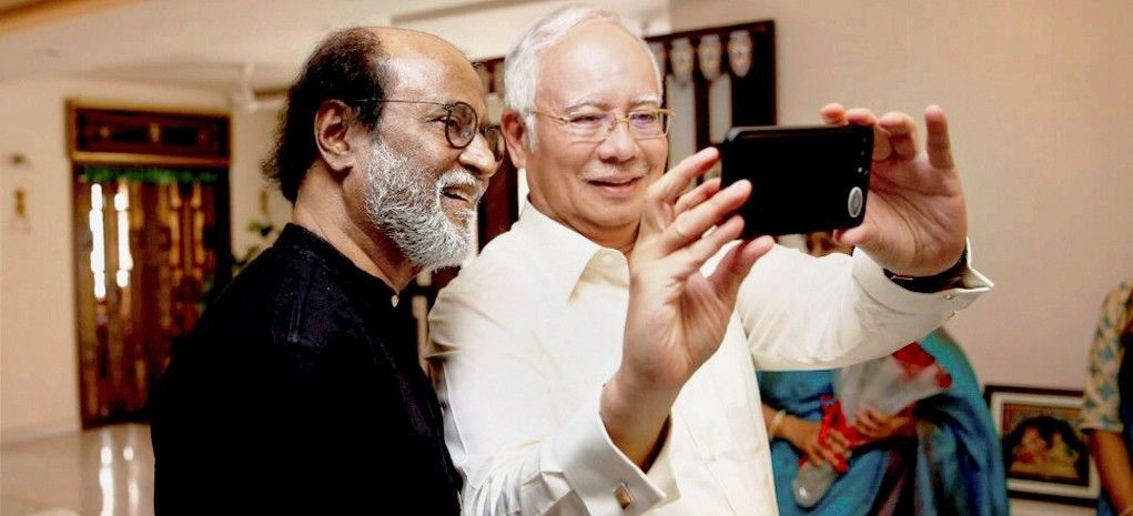 मलेशिया के प्रधानमंत्री नजीब रज्जाक ने मेगास्टार रजनीकांत से मुलाकात की