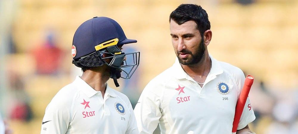 बेंगलुरु में भारत आस्ट्रेलिया दूसरे टेस्ट मैच के चौथे दिन भारत ने आस्ट्रेलिया को दिया जीत के लिए 188 रनों का लक्ष्य 