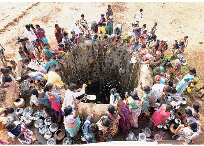 पानी के बिना कुछ ऐसा दिखेगा इंडिया