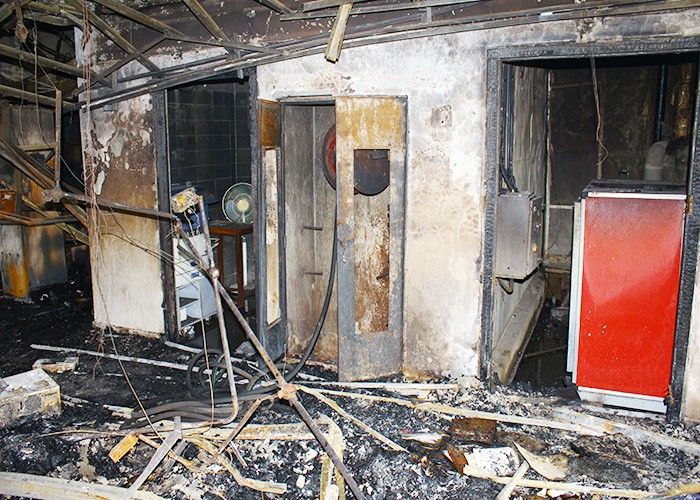 मंडी परिषद में लगी आग, करोड़ों का हुआ नुकसान