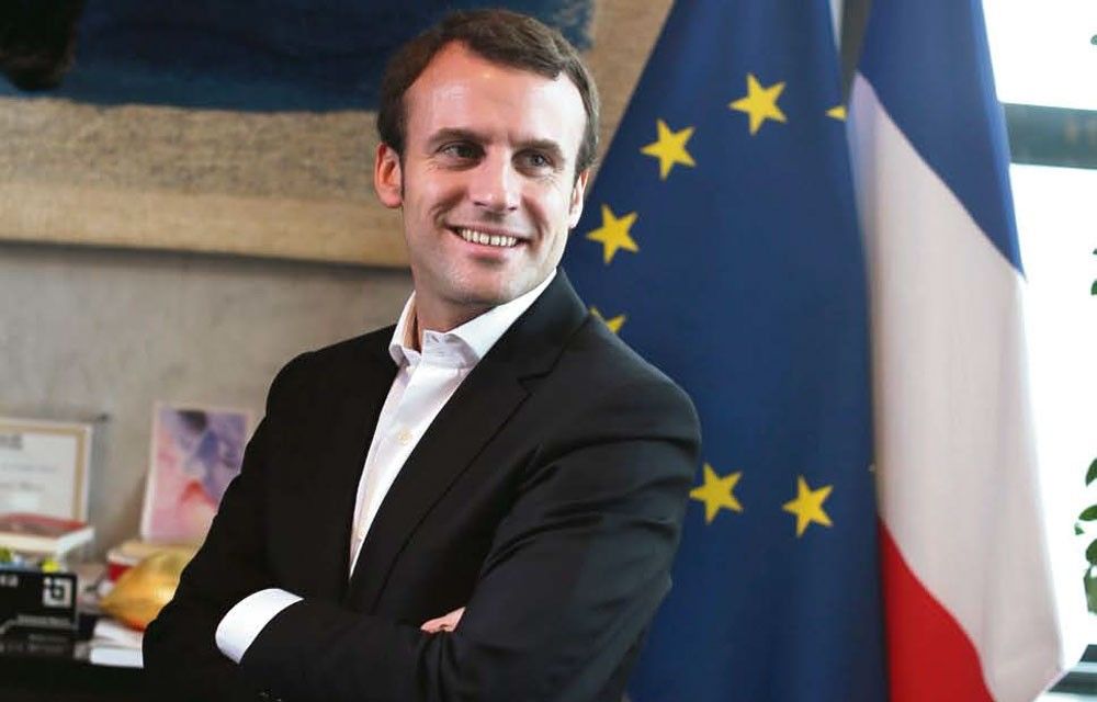 फ्रांस चुनाव: पहले अनुमान के मुताबिक मैक्रॉन चुने गये फ्रांस के राष्ट्रपति