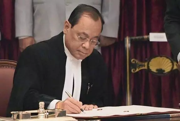 सुप्रीम कोर्ट के प्रधान न्यायाधीश जस्टिस रंजन गोगोई। फोटो साभार : टवि्टर