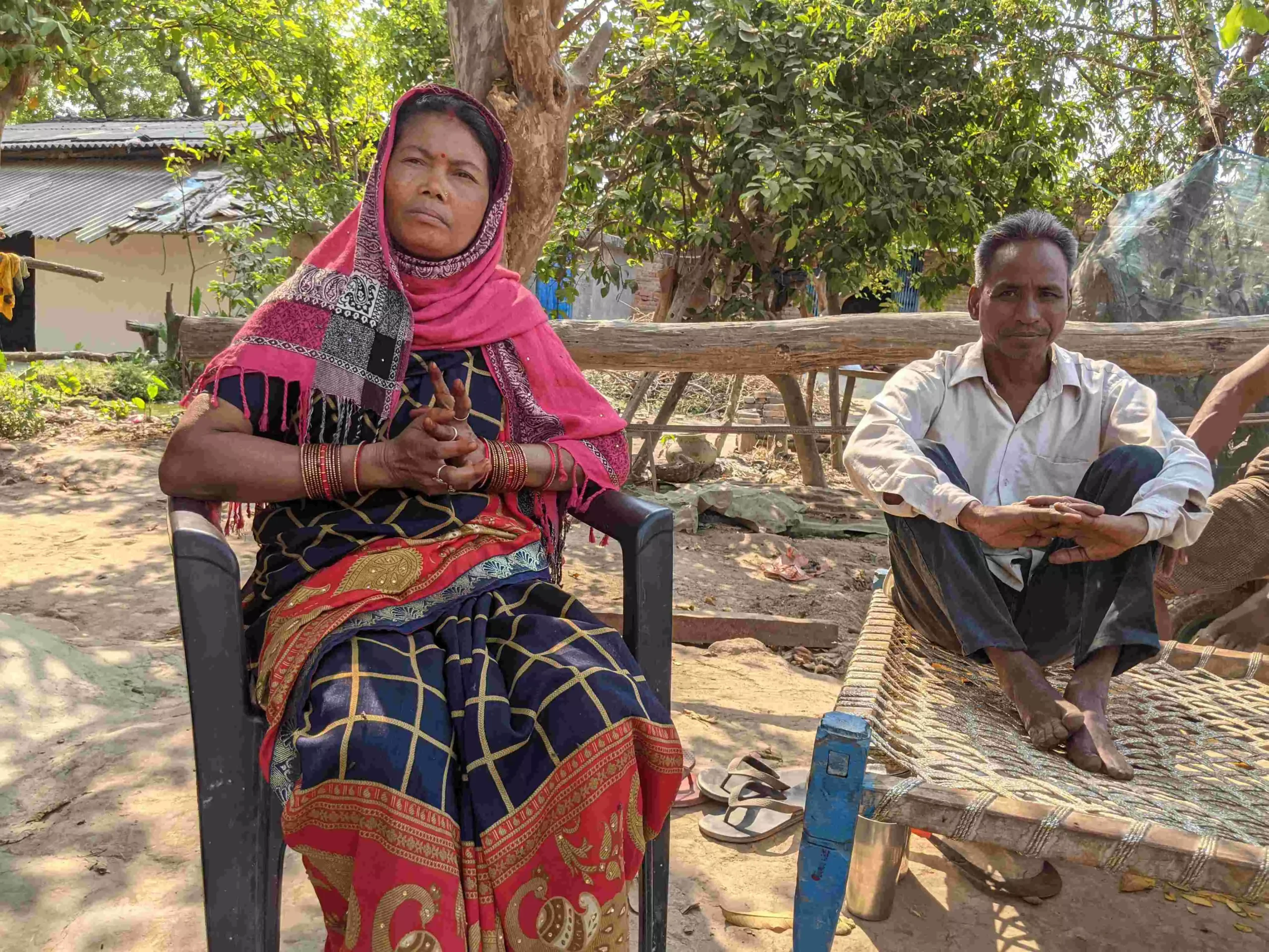 भूड़ा गाँव की पूर्व प्रधान अनीता राना का मानना है कि जंगल में रहने वाले लोगों को कोरोना नहीं हो सकता. फोटो : नीतू सिंह