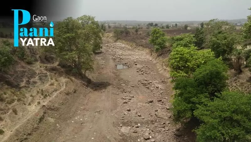 Condition of Betwa river 54 kilometres away from its origin.