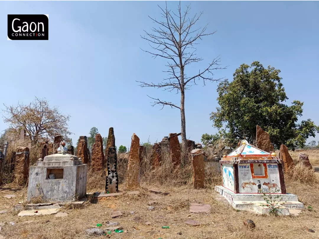 Memory pillars built by different tribes in #Bastar for the departed. Memory pillars built by different tribes in #Bastar for the departed.