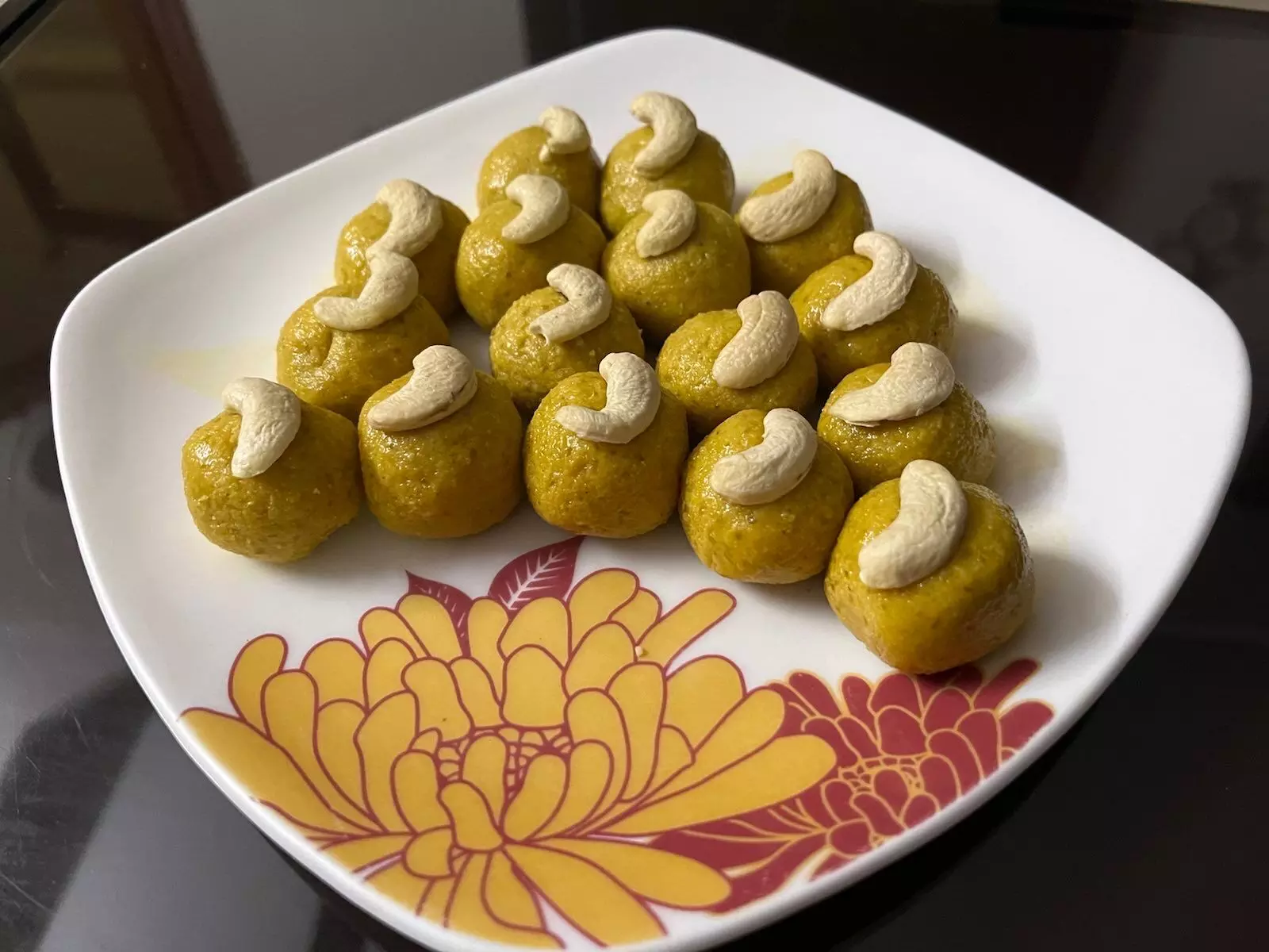Tagar gives that grainy texture to the besan ladoos. Tagar gives that grainy texture to the besan ladoos.
