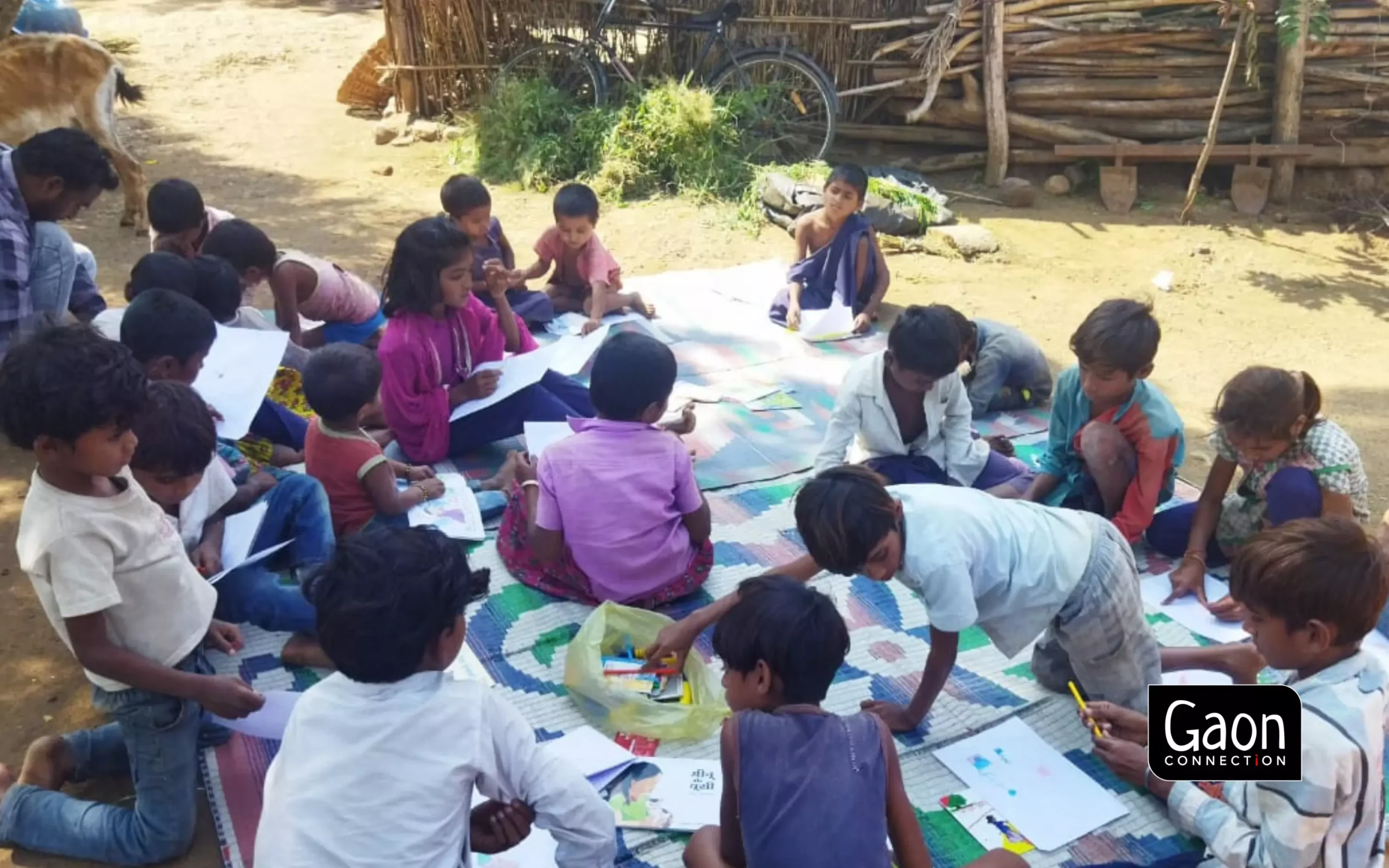 During COVID-19 period, volunteers went door to door and convinced students to come to the learning centres. During COVID-19 period, volunteers went door to door and convinced students to come to the learning centres.