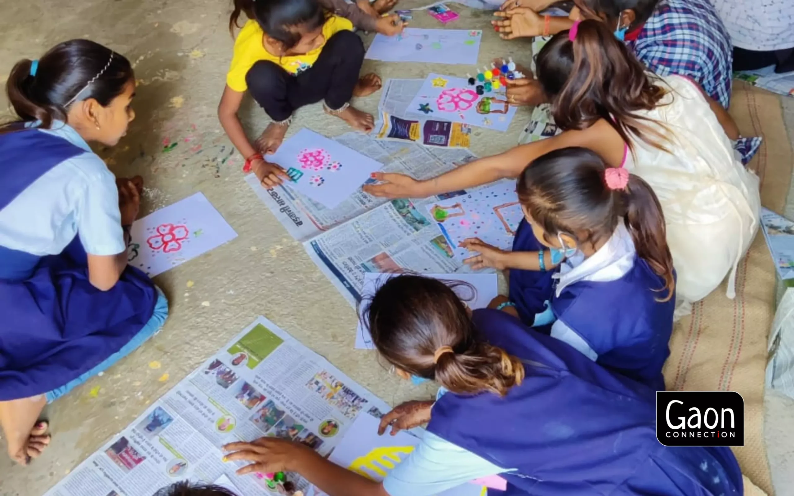 Teachers teach children in these learning centres through different methods including board games. Teachers teach children in these learning centres through different methods including board games.