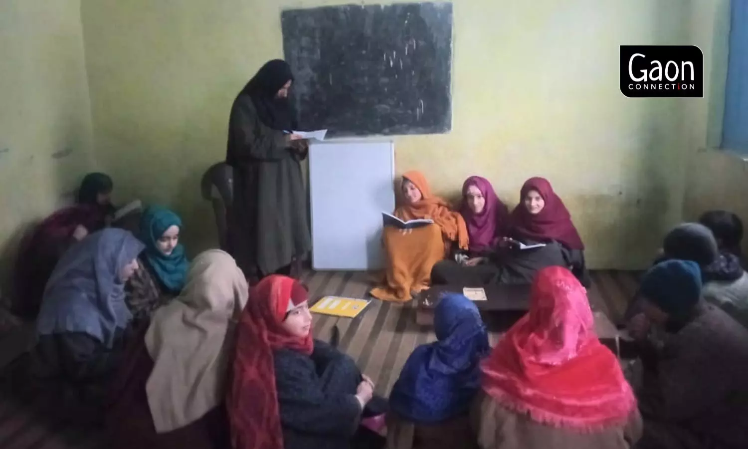 Shaheena Akhtar is a ‘seasonal’ teacher who has been teaching for the past six years now in upper reaches of Chittergul Shangus in Anantnag district, South Kashmir. Shaheena Akhtar is a ‘seasonal’ teacher who has been teaching for the past six years now in upper reaches of Chittergul Shangus in Anantnag district, South Kashmir.
