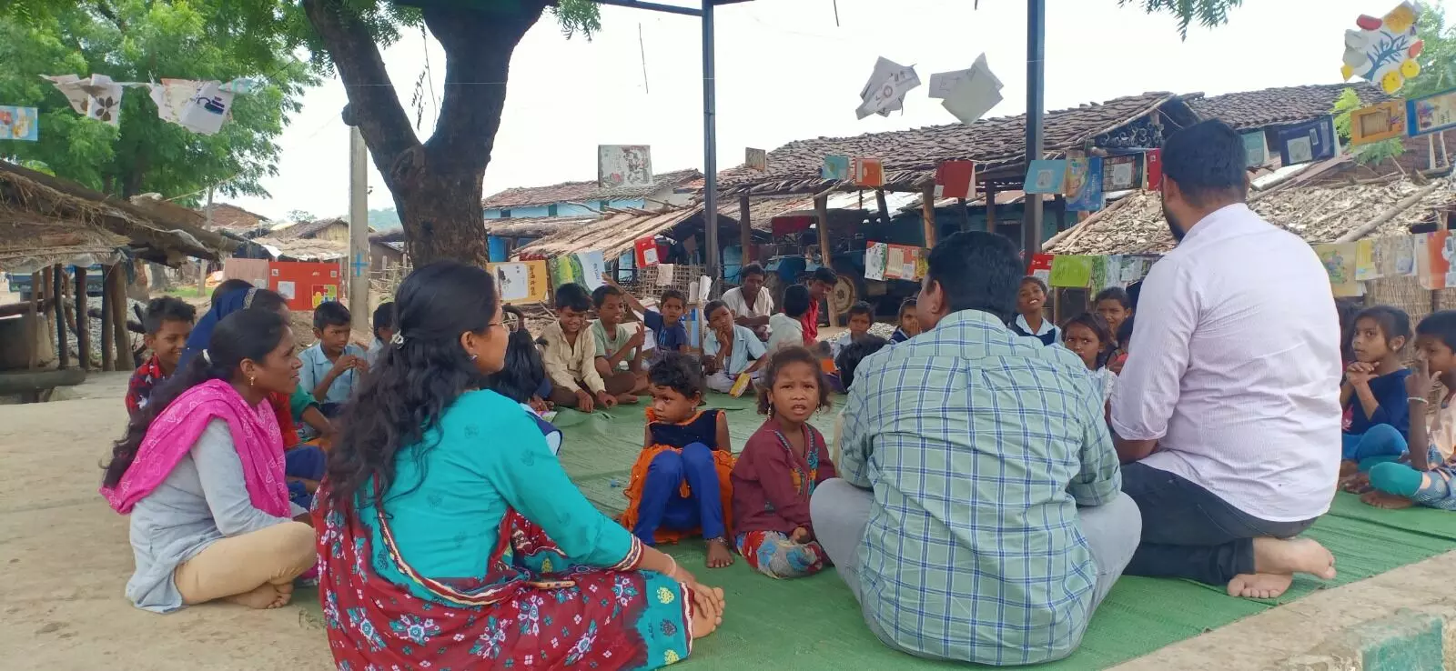 The pathshala has classes one to five with children ranging in ages between six and 14 years. The pathshala has classes one to five with children ranging in ages between six and 14 years.