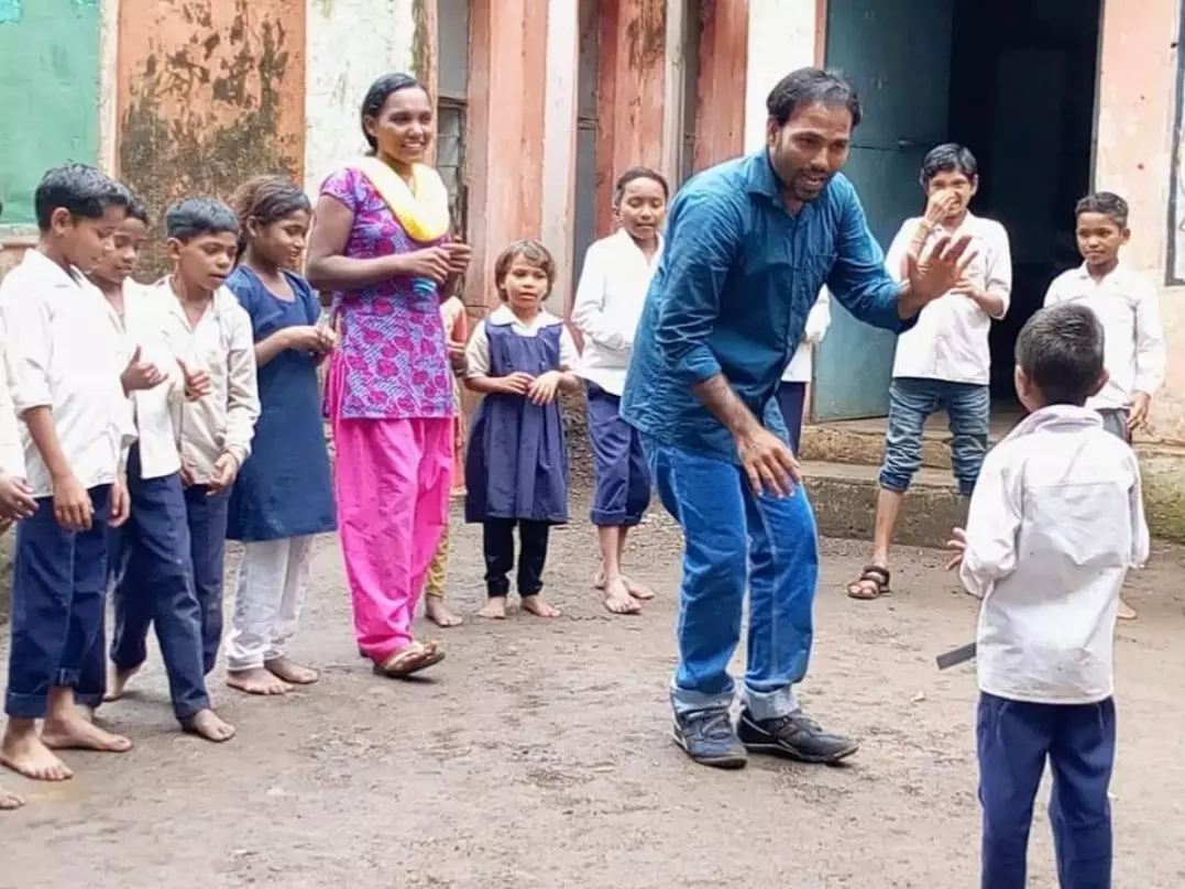 The children at the Hunar Ki Pathshala are slowly being encouraged to dream and think big. The children at the Hunar Ki Pathshala are slowly being encouraged to dream and think big.