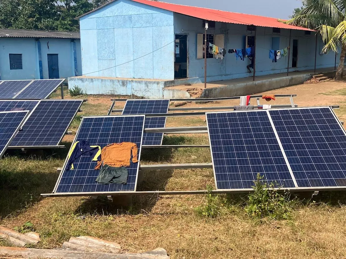 The system was set-up in her house in 2014, but it gradually stopped working. The system was set-up in her house in 2014, but it gradually stopped working.
