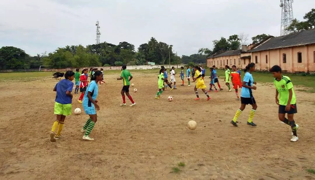 The Odisha government plans to modify the sports infrastructure in Aul and set up a football academy. The Odisha government plans to modify the sports infrastructure in Aul and set up a football academy.