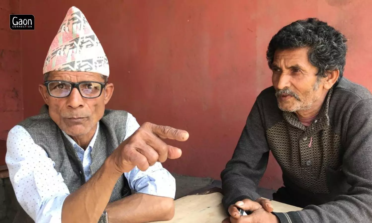 Narayan Kumar Rawal(right) said that no load shedding is the only benefit of these power projects in his region.