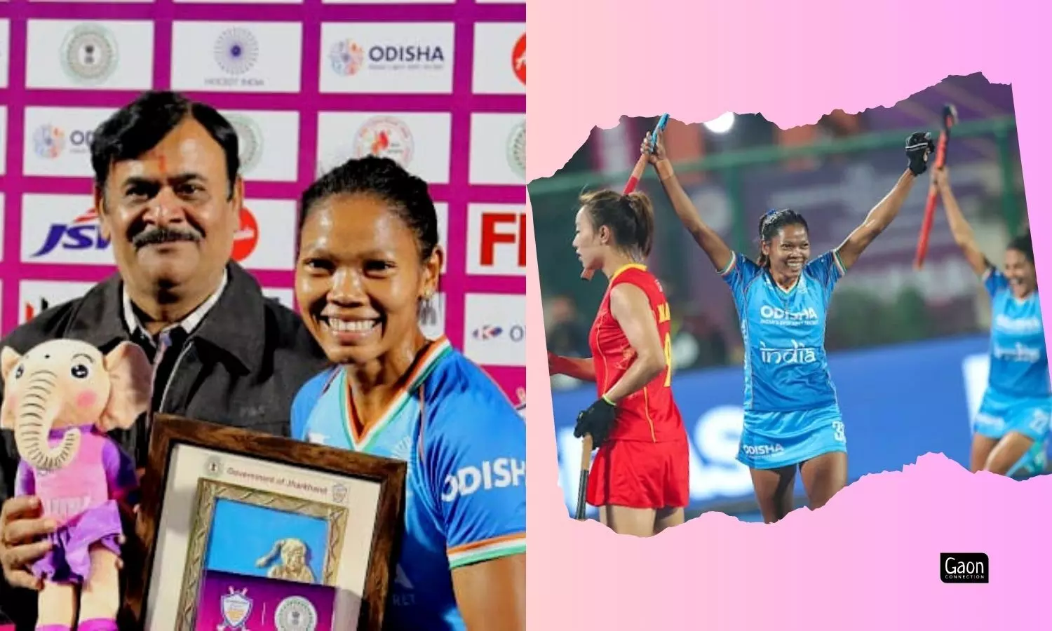 Salima Tete has received about Rs 50 lakh from the government as she has played at the olympics. Salima Tete has received about Rs 50 lakh from the government as she has played at the olympics.