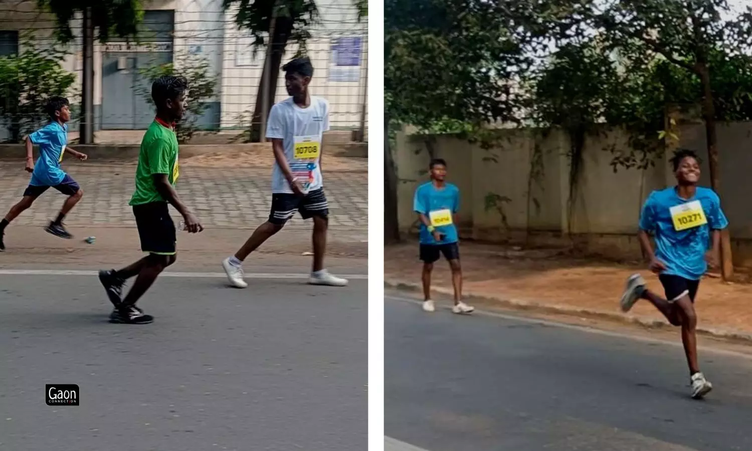 Sports get a lot of attention at the school and students are encouraged to participate. Here the boys are running in the marathon. Sports get a lot of attention at the school and students are encouraged to participate. Here the boys are running in the marathon.