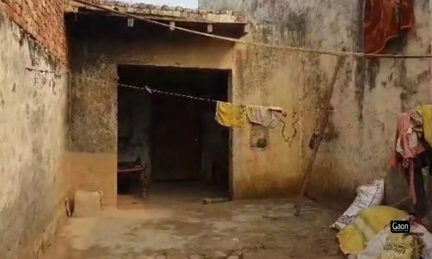 House of a rat-hole miner in Akhtiyarpur village, Uttar Pradesh. House of a rat-hole miner in Akhtiyarpur village, Uttar Pradesh.