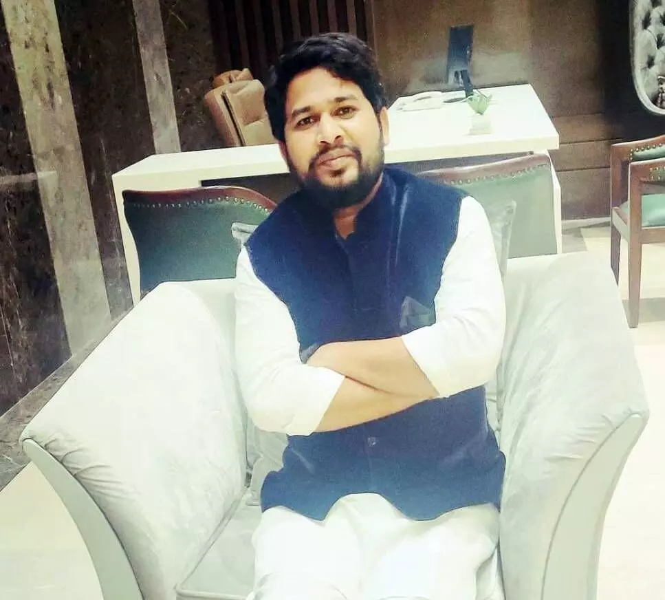 Abhay Pratap Singh, the gram pradhan who is leading the awareness campaign in his village. Abhay Pratap Singh, the gram pradhan who is leading the awareness campaign in his village.